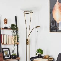 Hofstein Cavate Deckenfluter LED Messing, 2-flammig -LED Leuchten Verkäufe 2022 cavate deckenfluter h3019979 9