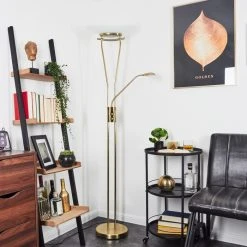 Hofstein Cavate Deckenfluter LED Altmessing, 2-flammig -LED Leuchten Verkäufe 2022 cavate deckenfluter h3019986 7