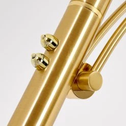 Hofstein Cazis Deckenfluter LED Messing, 1-flammig -LED Leuchten Verkäufe 2022 cazis deckenfluter h3306734 17