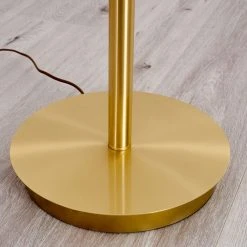 Hofstein Cazis Deckenfluter LED Messing, 1-flammig -LED Leuchten Verkäufe 2022 cazis deckenfluter h3306734 18