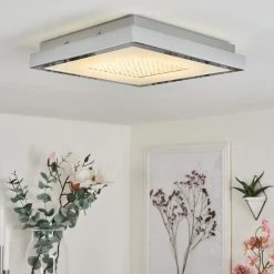 Hofstein Centovalli Deckenleuchte LED Chrom, 1-flammig