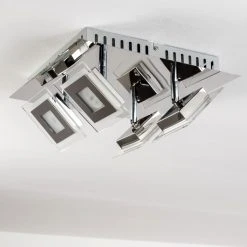 Hofstein Cerreto Deckenleuchte LED Chrom, 4-flammig -LED Leuchten Verkäufe 2022 cerreto deckenleuchte c29533f 4a 13