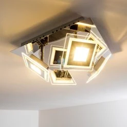 Hofstein Cerreto Deckenleuchte LED Chrom, 4-flammig -LED Leuchten Verkäufe 2022 cerreto deckenleuchte c29533f 4a 6