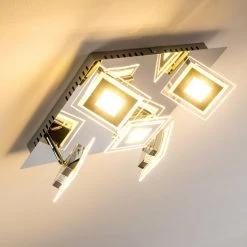 Hofstein Cerreto Deckenleuchte LED Chrom, 5-flammig -LED Leuchten Verkäufe 2022 cerreto deckenleuchte c29533f 5a 10