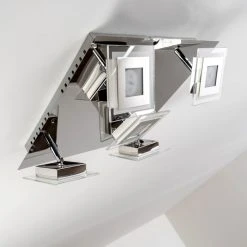 Hofstein Cerreto Deckenleuchte LED Chrom, 5-flammig -LED Leuchten Verkäufe 2022 cerreto deckenleuchte c29533f 5a 13