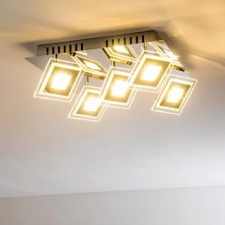 Hofstein Cerreto Deckenleuchte LED Chrom, 5-flammig -LED Leuchten Verkäufe 2022 cerreto deckenleuchte c29533f 5a 2