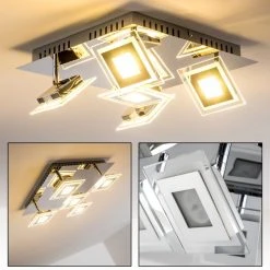 Hofstein Cerreto Deckenleuchte LED Chrom, 5-flammig -LED Leuchten Verkäufe 2022 cerreto deckenleuchte c29533f 5a 21