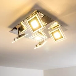 Hofstein Cerreto Deckenleuchte LED Chrom, 5-flammig -LED Leuchten Verkäufe 2022 cerreto deckenleuchte c29533f 5a 9