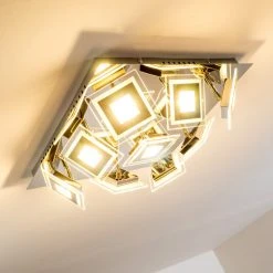 Hofstein Cerreto Deckenleuchte LED Chrom, 9-flammig -LED Leuchten Verkäufe 2022 cerreto deckenleuchte c29533f 9a 11