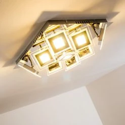 Hofstein Cerreto Deckenleuchte LED Chrom, 9-flammig -LED Leuchten Verkäufe 2022 cerreto deckenleuchte c29533f 9a 12