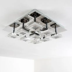 Hofstein Cerreto Deckenleuchte LED Chrom, 9-flammig -LED Leuchten Verkäufe 2022 cerreto deckenleuchte c29533f 9a 17