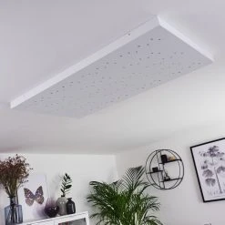 Hofstein Cetara Deckenleuchte LED Grau, 1-flammig, Fernbedienung, Farbwechsler -LED Leuchten Verkäufe 2022 cetara deckenleuchte h3392478 9