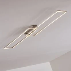 Hofstein Ceva Deckenleuchte LED Silber, 2-flammig, Fernbedienung -LED Leuchten Verkäufe 2022 ceva deckenleuchte h3167687 do2 17