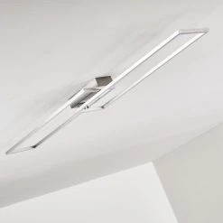 Hofstein Ceva Deckenleuchte LED Silber, 2-flammig, Fernbedienung -LED Leuchten Verkäufe 2022 ceva deckenleuchte h3167687 do2 18