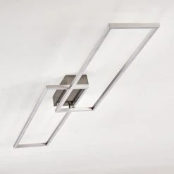 Hofstein Ceva Deckenleuchte LED Silber, 2-flammig, Fernbedienung -LED Leuchten Verkäufe 2022 ceva deckenleuchte h3167687 do2 3