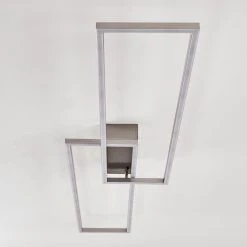 Hofstein Ceva Deckenleuchte LED Silber, 2-flammig, Fernbedienung -LED Leuchten Verkäufe 2022 ceva deckenleuchte h3167687 do2 7