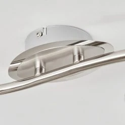 Hofstein Chapod Deckenleuchte LED Nickel-Matt, Chrom, 6-flammig -LED Leuchten Verkäufe 2022 chapod deckenleuchte h3599433 5