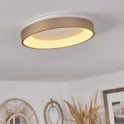 Hofstein Charata Deckenleuchte LED Wei&szlig;, 1-flammig