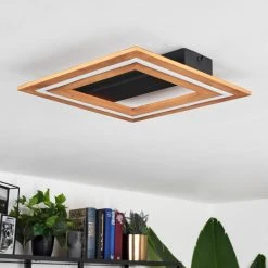 Hofstein Charentay Deckenleuchte LED Schwarz, 1-flammig -LED Leuchten Verkäufe 2022 charentay deckenleuchte h3652954 4