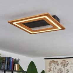 Hofstein Charentay Deckenleuchte LED Schwarz, 1-flammig -LED Leuchten Verkäufe 2022 charentay deckenleuchte h3652954 6