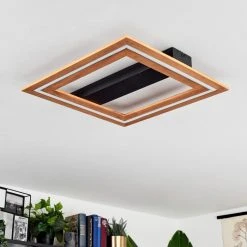 Hofstein Charentay Deckenleuchte LED Schwarz, 1-flammig -LED Leuchten Verkäufe 2022 charentay deckenleuchte h3652978 10