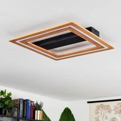 Hofstein Charentay Deckenleuchte LED Schwarz, 1-flammig -LED Leuchten Verkäufe 2022 charentay deckenleuchte h3652978 12