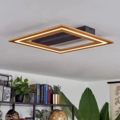 Hofstein Charentay Deckenleuchte LED Schwarz, 1-flammig -LED Leuchten Verkäufe 2022 charentay deckenleuchte h3652978 7