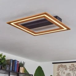 Hofstein Charentay Deckenleuchte LED Schwarz, 1-flammig -LED Leuchten Verkäufe 2022 charentay deckenleuchte h3652978 9