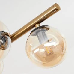 Hofstein Chehalis Deckenleuchte LED Messing, Schwarz, 9-flammig -LED Leuchten Verkäufe 2022 chehalis deckenleuchte h3582688 2