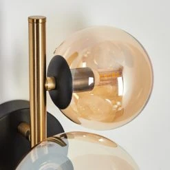 Hofstein Chehalis Deckenleuchte LED Messing, Schwarz, 3-flammig -LED Leuchten Verkäufe 2022 chehalis deckenleuchte h3585009 2