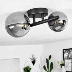 Hofstein Chehalis Deckenleuchte LED Schwarz, 2-flammig -LED Leuchten Verkäufe 2022 chehalis deckenleuchte h3617533 11