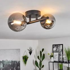 Hofstein Chehalis Deckenleuchte LED Schwarz, 2-flammig -LED Leuchten Verkäufe 2022 chehalis deckenleuchte h3617533 8