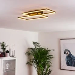 Hofstein Cheka Deckenleuchte LED Schwarz, 2-flammig, Fernbedienung -LED Leuchten Verkäufe 2022 cheka deckenleuchte h3325919 15