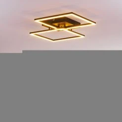 Hofstein Cheka Deckenleuchte LED Schwarz, 2-flammig, Fernbedienung -LED Leuchten Verkäufe 2022 cheka deckenleuchte h3325933 16