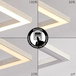 Hofstein Cheka Deckenleuchte LED Aluminium, 3-flammig -LED Leuchten Verkäufe 2022 cheka deckenleuchte h3374498 6