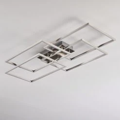 Hofstein Cheka Deckenleuchte LED Aluminium, 4-flammig, Fernbedienung -LED Leuchten Verkäufe 2022 cheka deckenleuchte h3374535 4