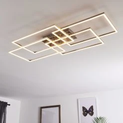 Hofstein Cheka Deckenleuchte LED Aluminium, 4-flammig, Fernbedienung -LED Leuchten Verkäufe 2022 cheka deckenleuchte h3374535 6