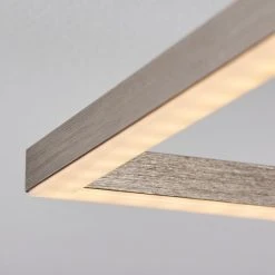 Hofstein Cheka Deckenleuchte LED Nickel-Matt, 2-flammig, Fernbedienung -LED Leuchten Verkäufe 2022 cheka deckenleuchte h3382417 5