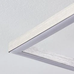 Hofstein Cheka Deckenleuchte LED Nickel-Matt, Braun, 2-flammig, Fernbedienung -LED Leuchten Verkäufe 2022 cheka deckenleuchte h3383698 9