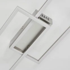 Hofstein Chilkat Deckenleuchte LED Nickel-Matt, 1-flammig -LED Leuchten Verkäufe 2022 chilkat deckenleuchte h3382059 2