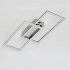 Hofstein Chilkat Deckenleuchte LED Nickel-Matt, 1-flammig -LED Leuchten Verkäufe 2022 chilkat deckenleuchte h3382059 7