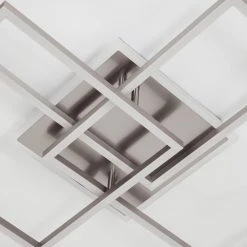 Hofstein Chilkat Deckenleuchte LED Nickel-Matt, 1-flammig -LED Leuchten Verkäufe 2022 chilkat deckenleuchte h3384404 2