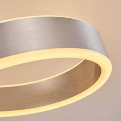 Hofstein Chippewa Deckenleuchte LED Nickel-Matt, 1-flammig -LED Leuchten Verkäufe 2022 chippewa deckenleuchte h3312643 15