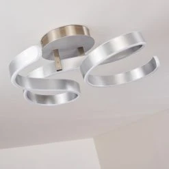 Hofstein Chippewa Deckenleuchte LED Nickel-Matt, 1-flammig -LED Leuchten Verkäufe 2022 chippewa deckenleuchte h3312643 8