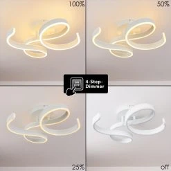 Hofstein Chippewa Deckenleuchte LED Wei&szlig;, 1-flammig -LED Leuchten Verkäufe 2022 chippewa deckenleuchte h3312667 3