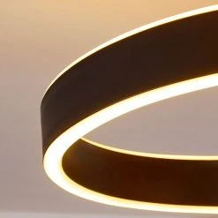 Hofstein Chippewa Deckenleuchte LED Schwarz, 1-flammig -LED Leuchten Verkäufe 2022 chippewa deckenleuchte h3312681 14