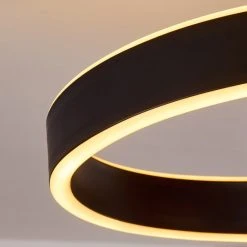 Hofstein Chippewa Deckenleuchte LED Schwarz, 1-flammig -LED Leuchten Verkäufe 2022 chippewa deckenleuchte h3312681 15