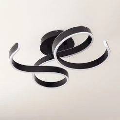 Hofstein Chippewa Deckenleuchte LED Schwarz, 1-flammig -LED Leuchten Verkäufe 2022 chippewa deckenleuchte h3312681 16