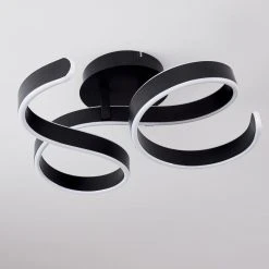 Hofstein Chippewa Deckenleuchte LED Schwarz, 1-flammig -LED Leuchten Verkäufe 2022 chippewa deckenleuchte h3312681 20