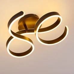 Hofstein Chippewa Deckenleuchte LED Schwarz, 1-flammig -LED Leuchten Verkäufe 2022 chippewa deckenleuchte h3312681 9